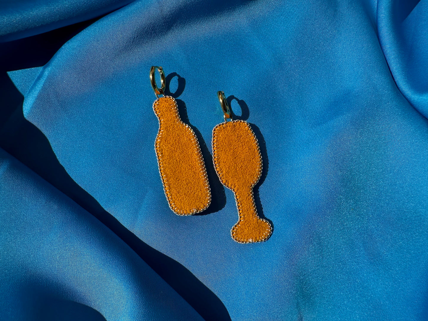 rosé earrings