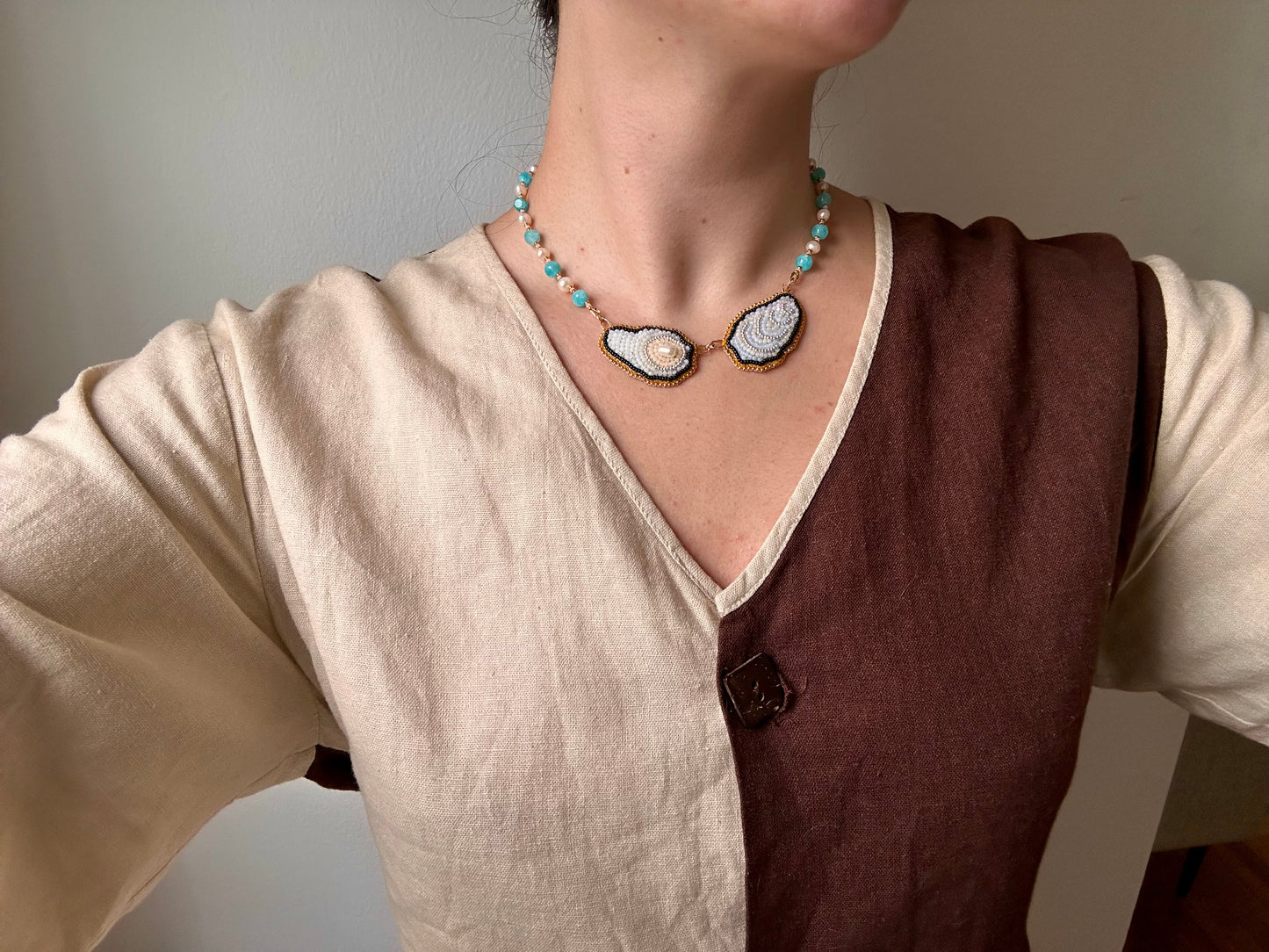 oyster necklace