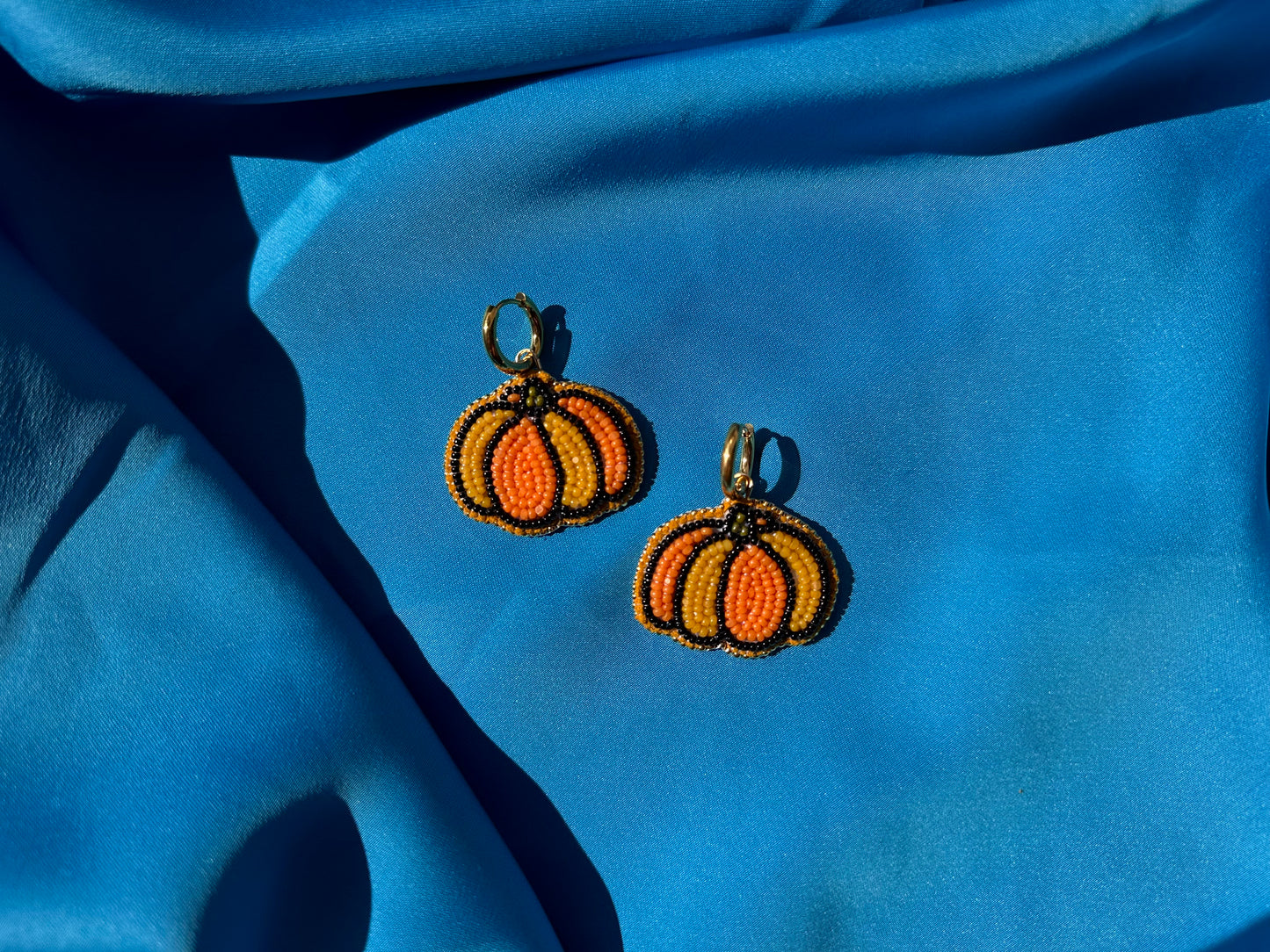 pumpkin earrings