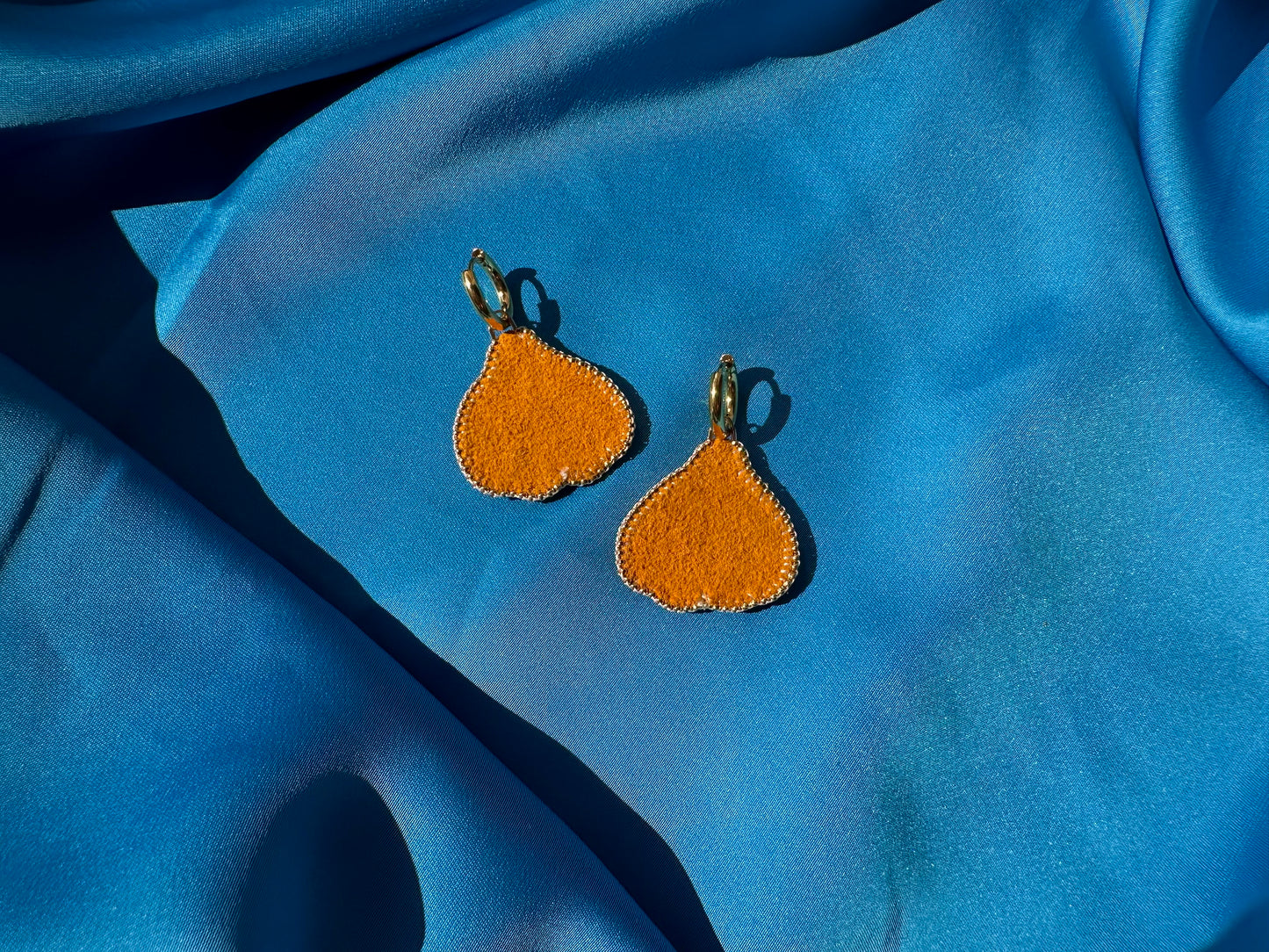 garlic earrings