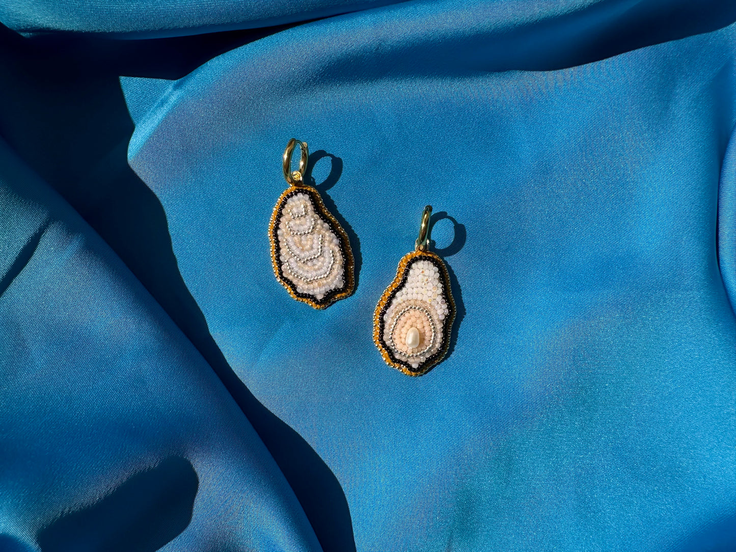 oyster earrings