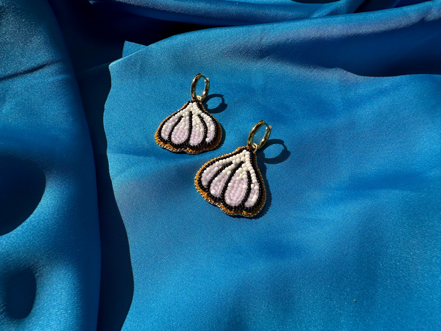 garlic earrings