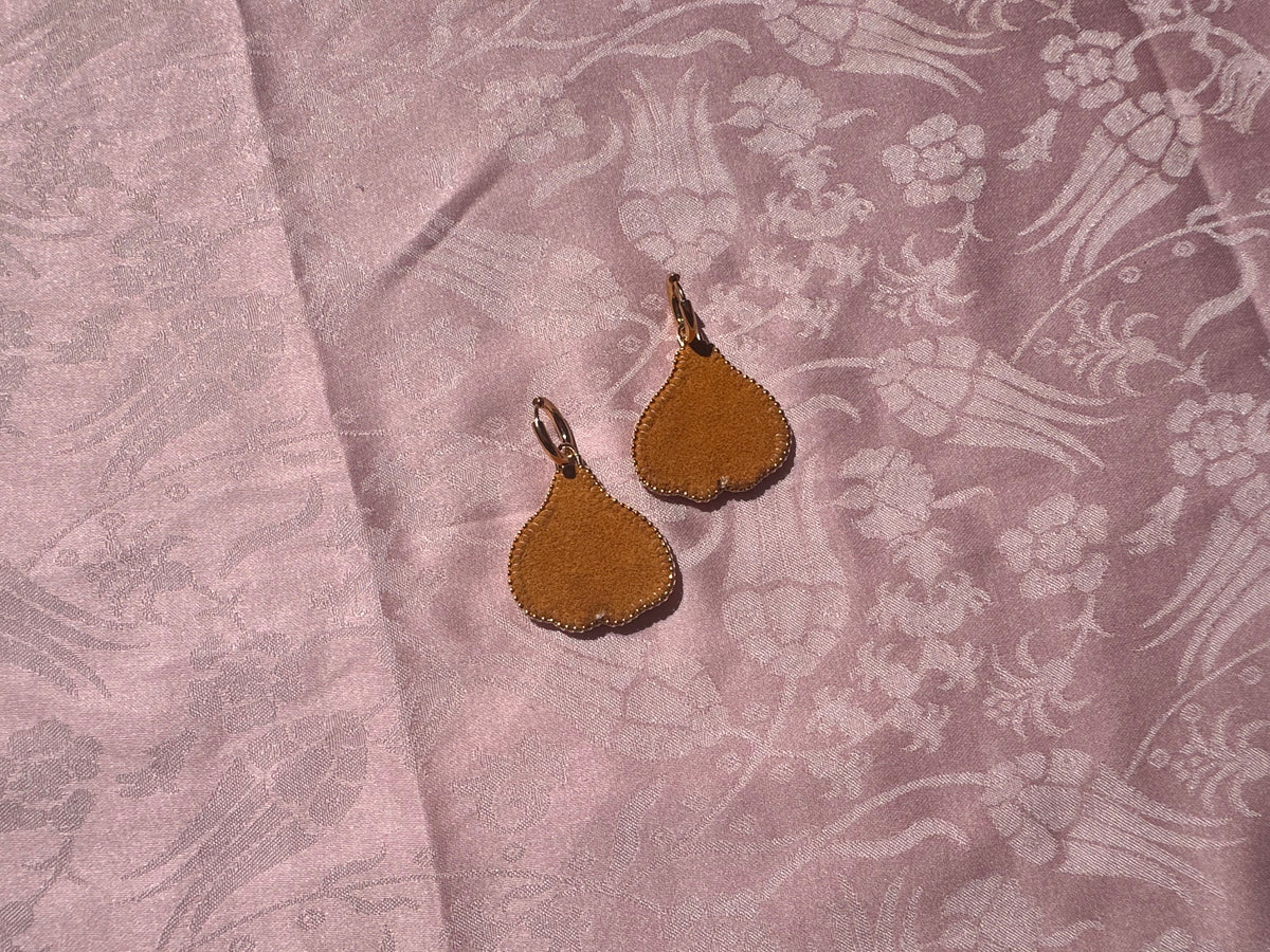 garlic earrings