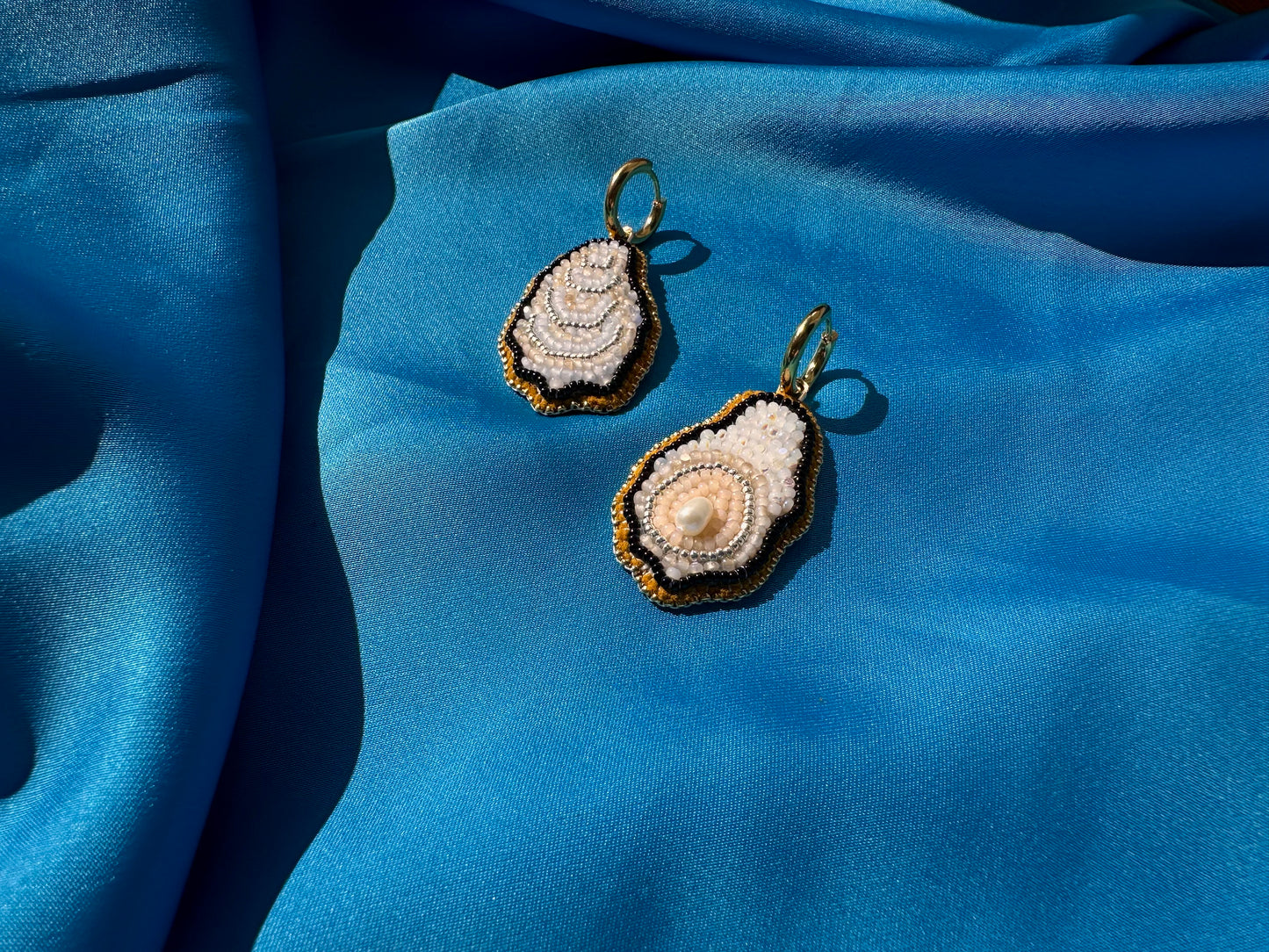 oyster earrings
