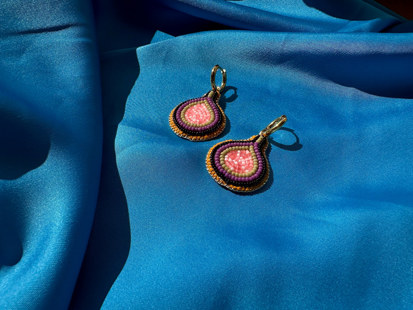 fig earrings