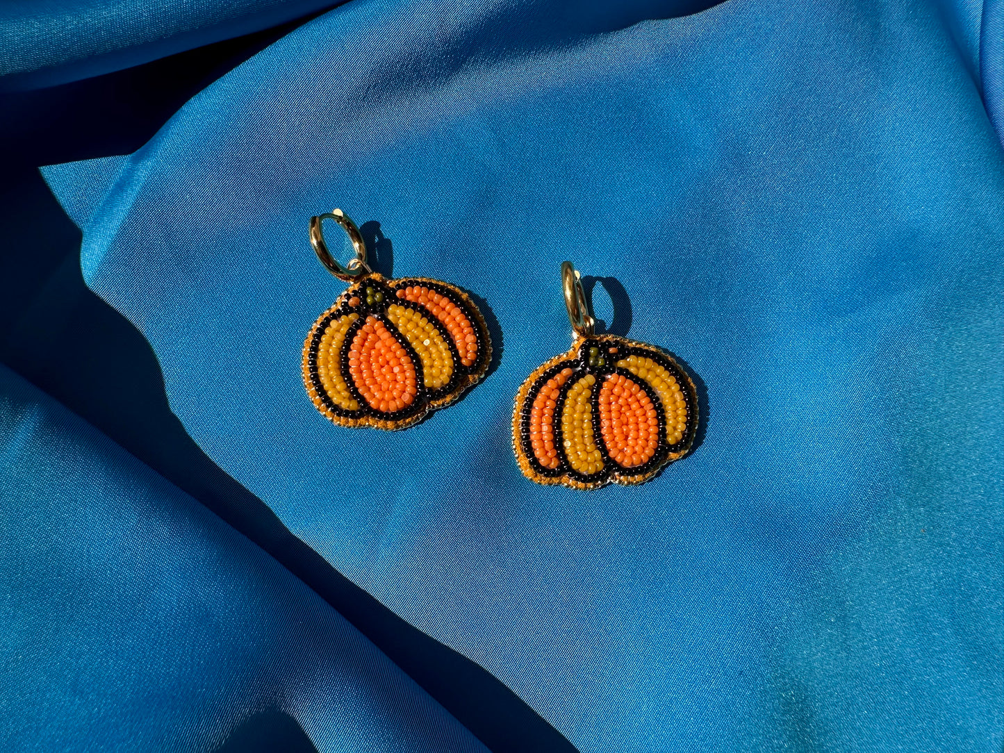 pumpkin earrings