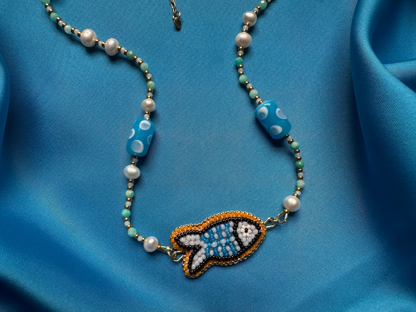 fish necklace