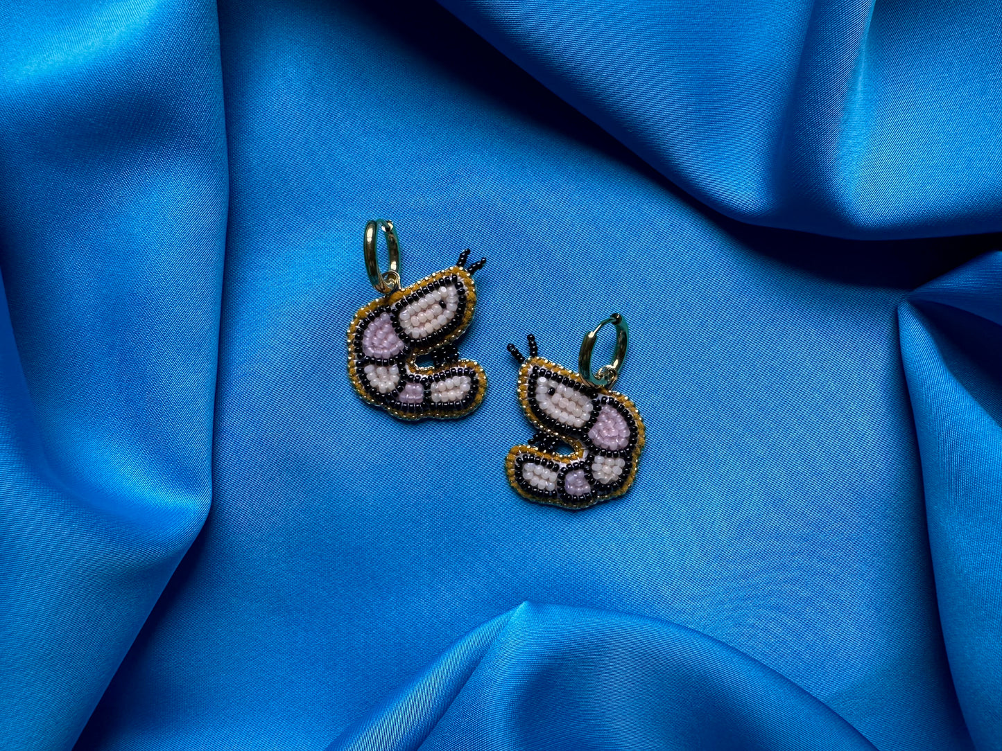 shrimp earrings
