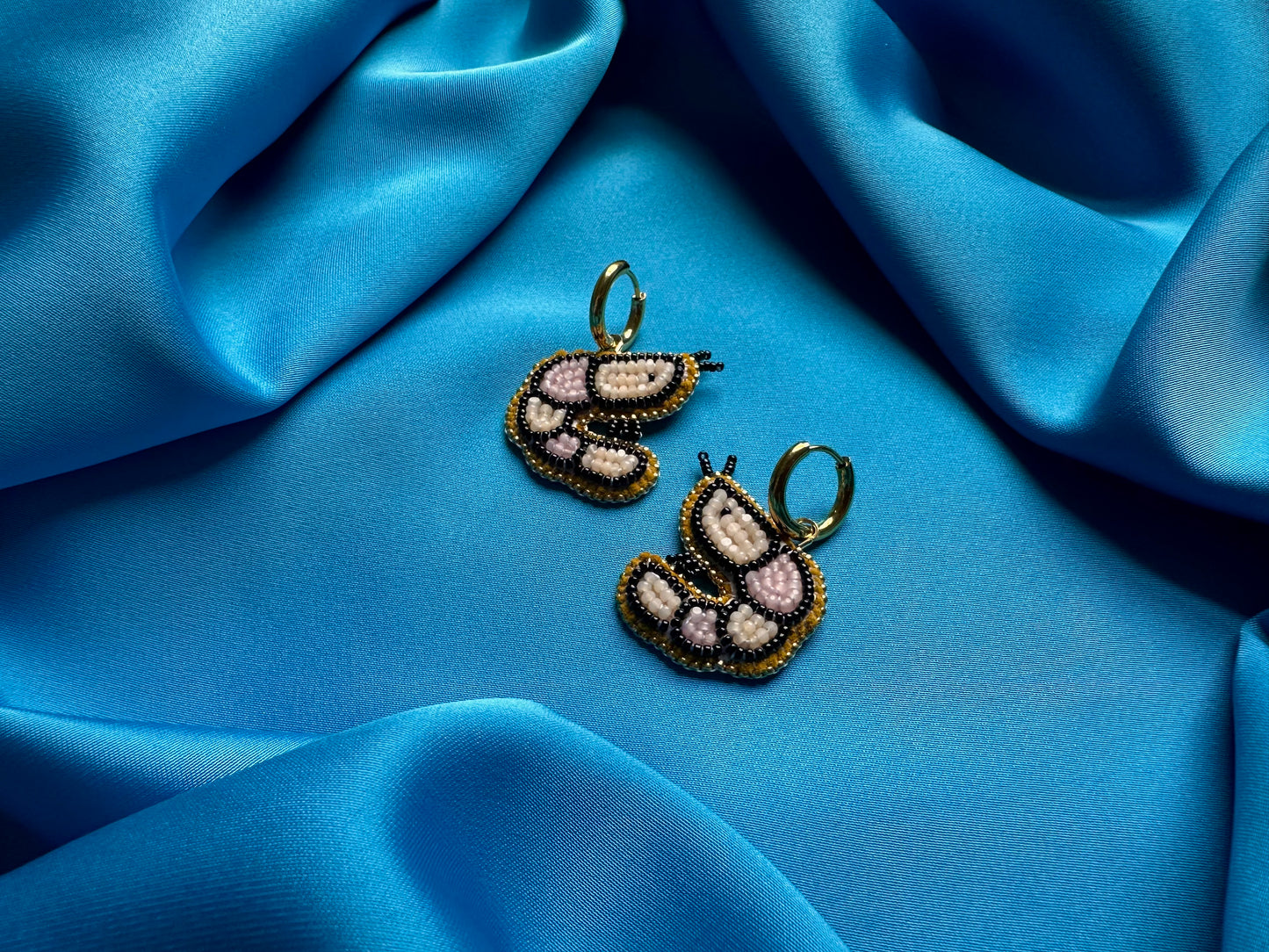 shrimp earrings