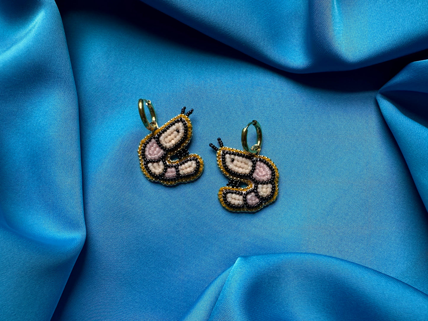 shrimp earrings