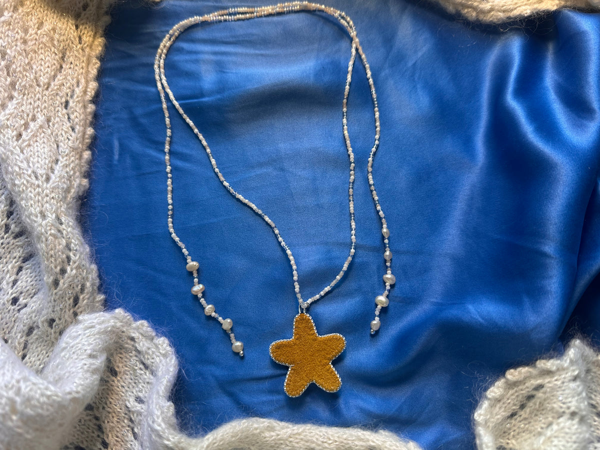 starfish lariat necklace