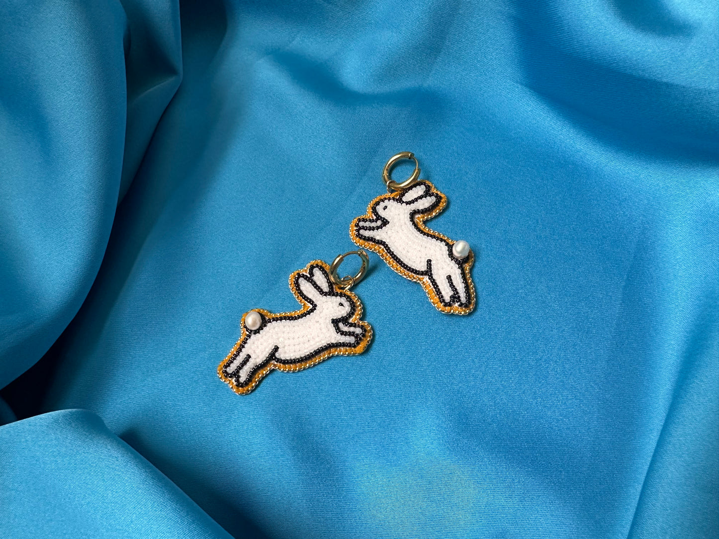 bunny earrings