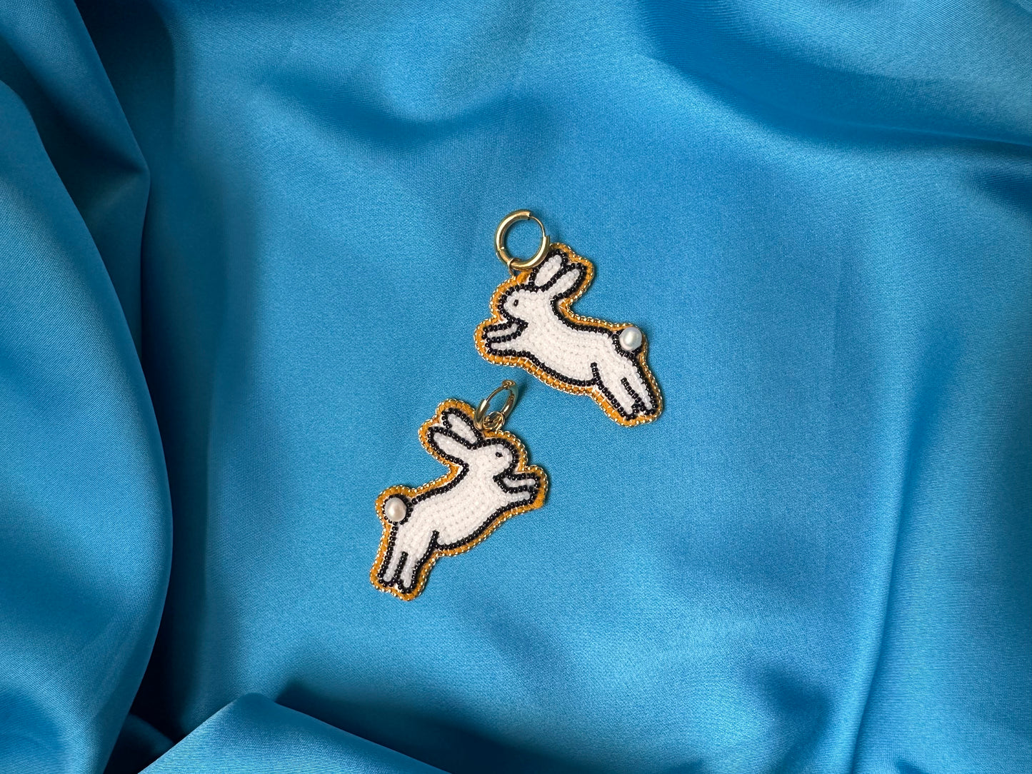 bunny earrings