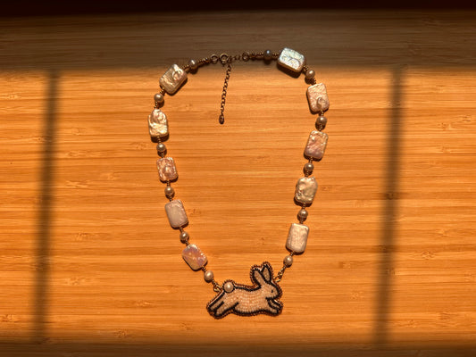 honey bunny necklace