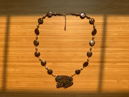 frog necklace