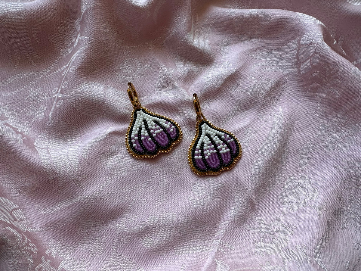 garlic earrings