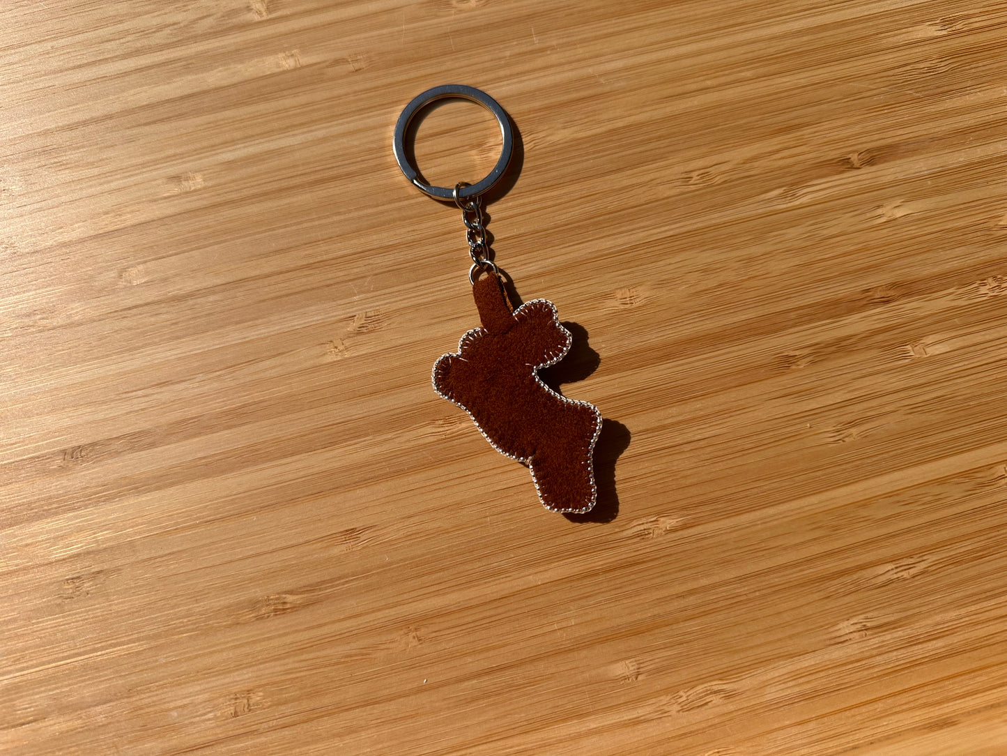 bunny keychain