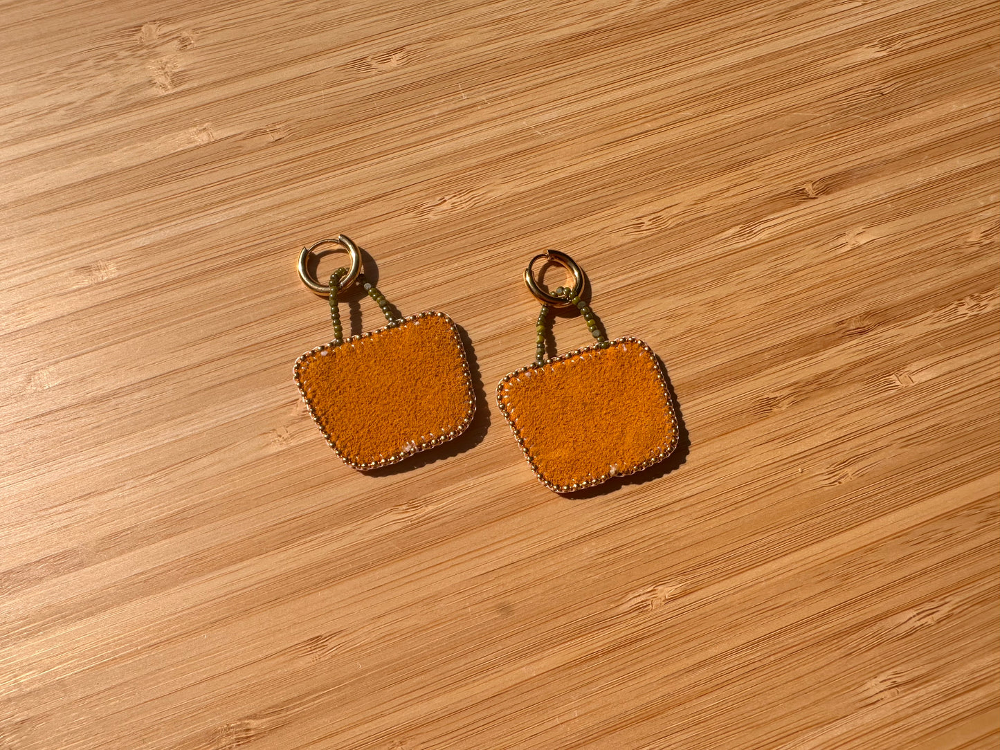 tote bag earrings