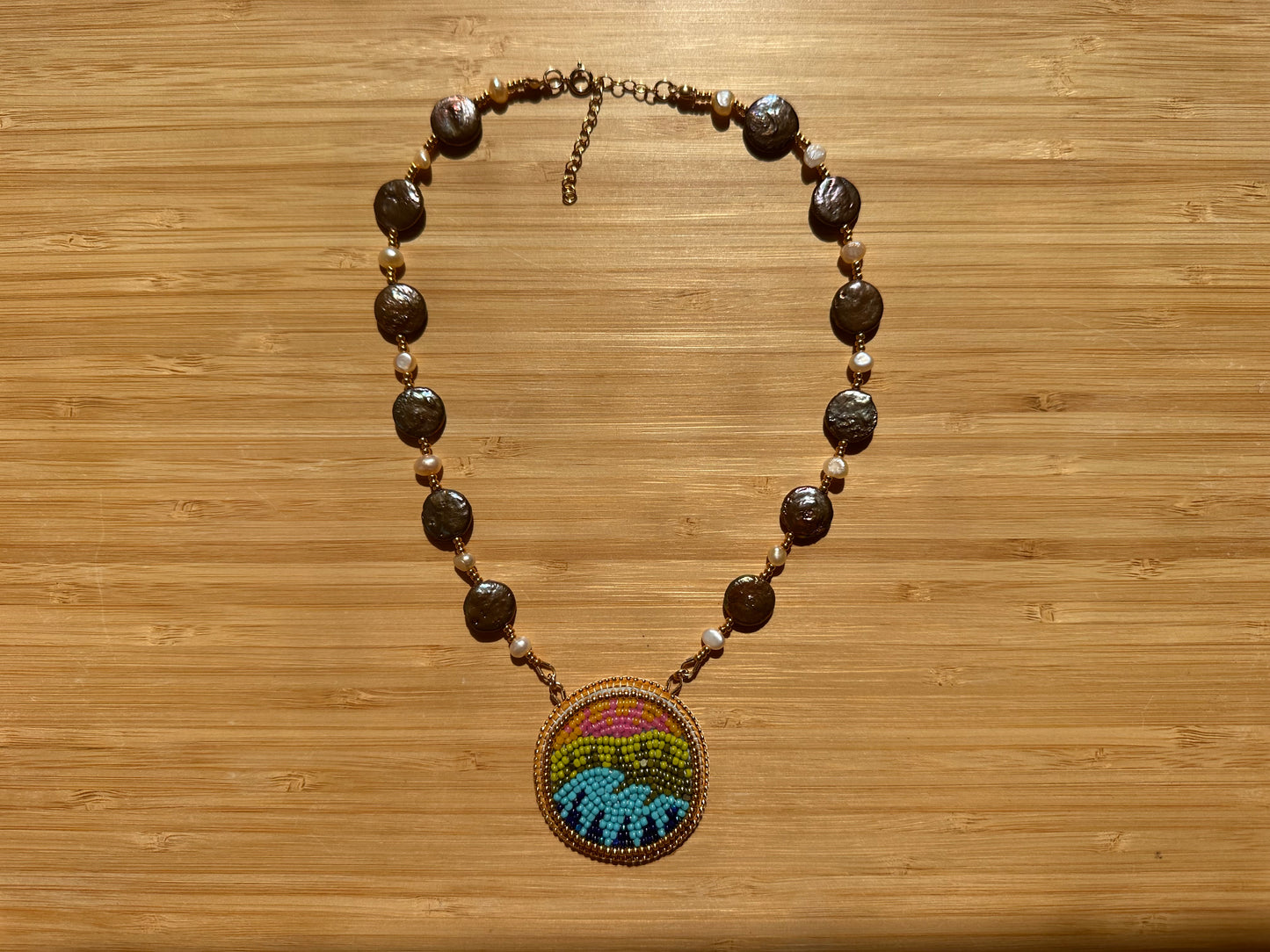 landscape necklace