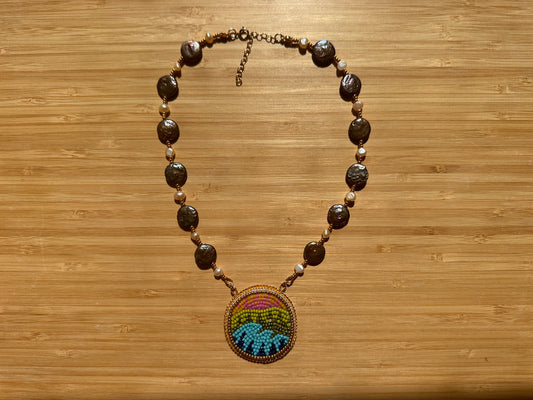 landscape necklace