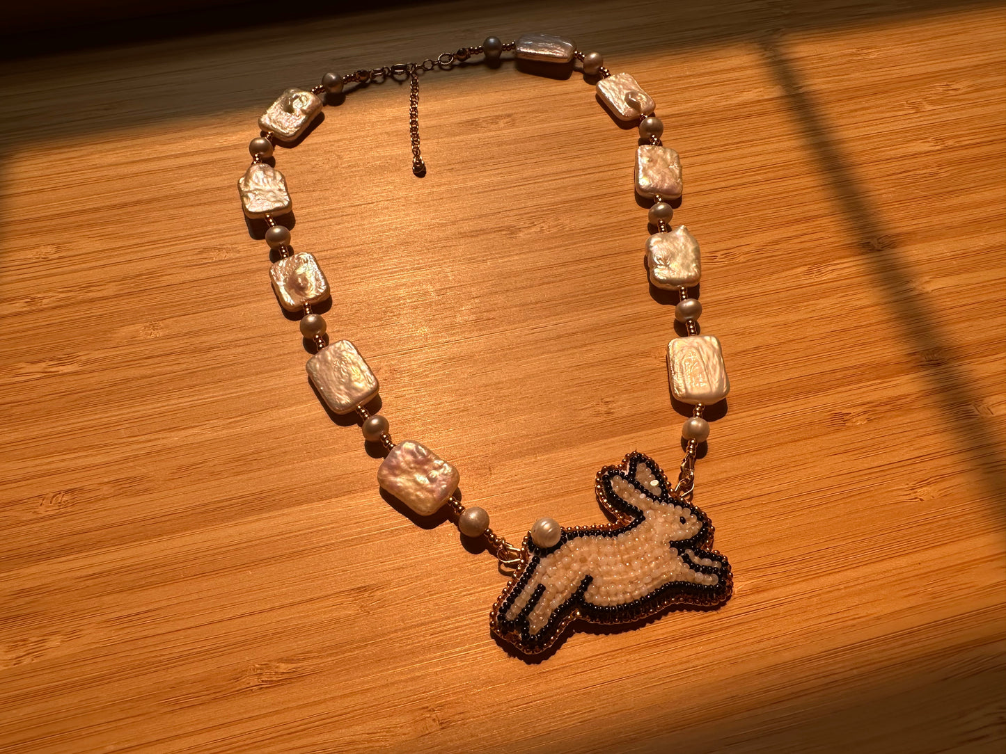 honey bunny necklace