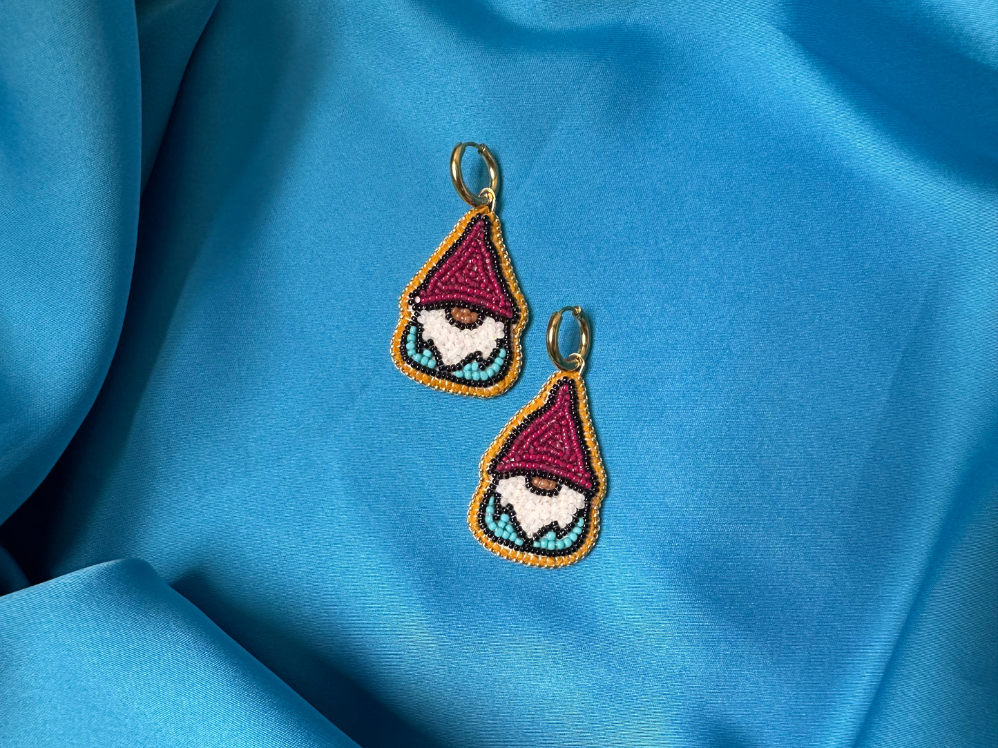 gnome earrings
