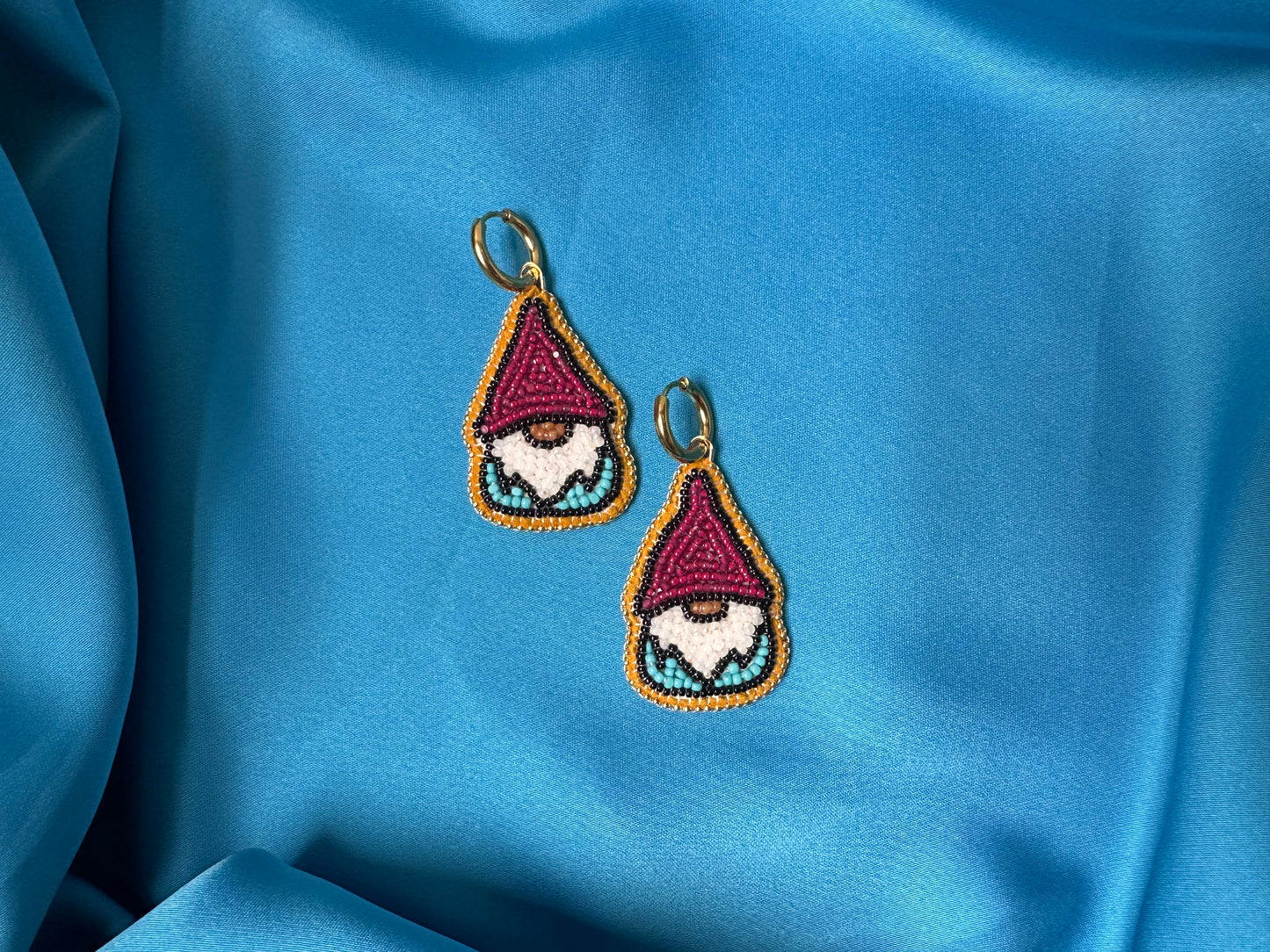 gnome earrings