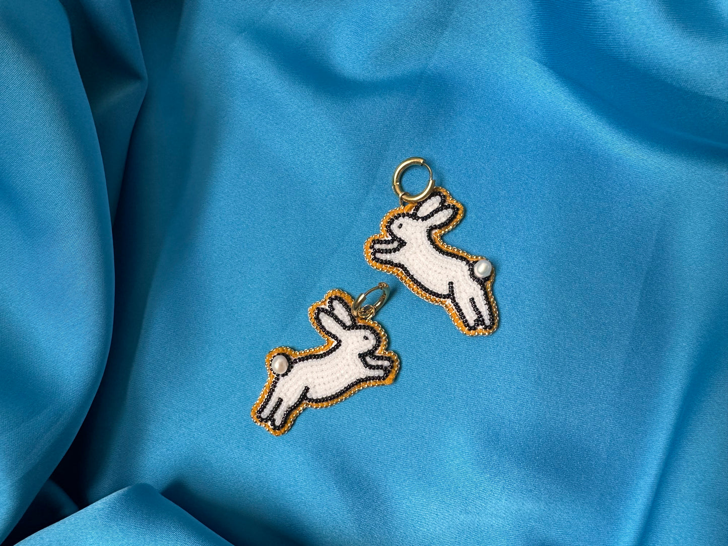 bunny earrings