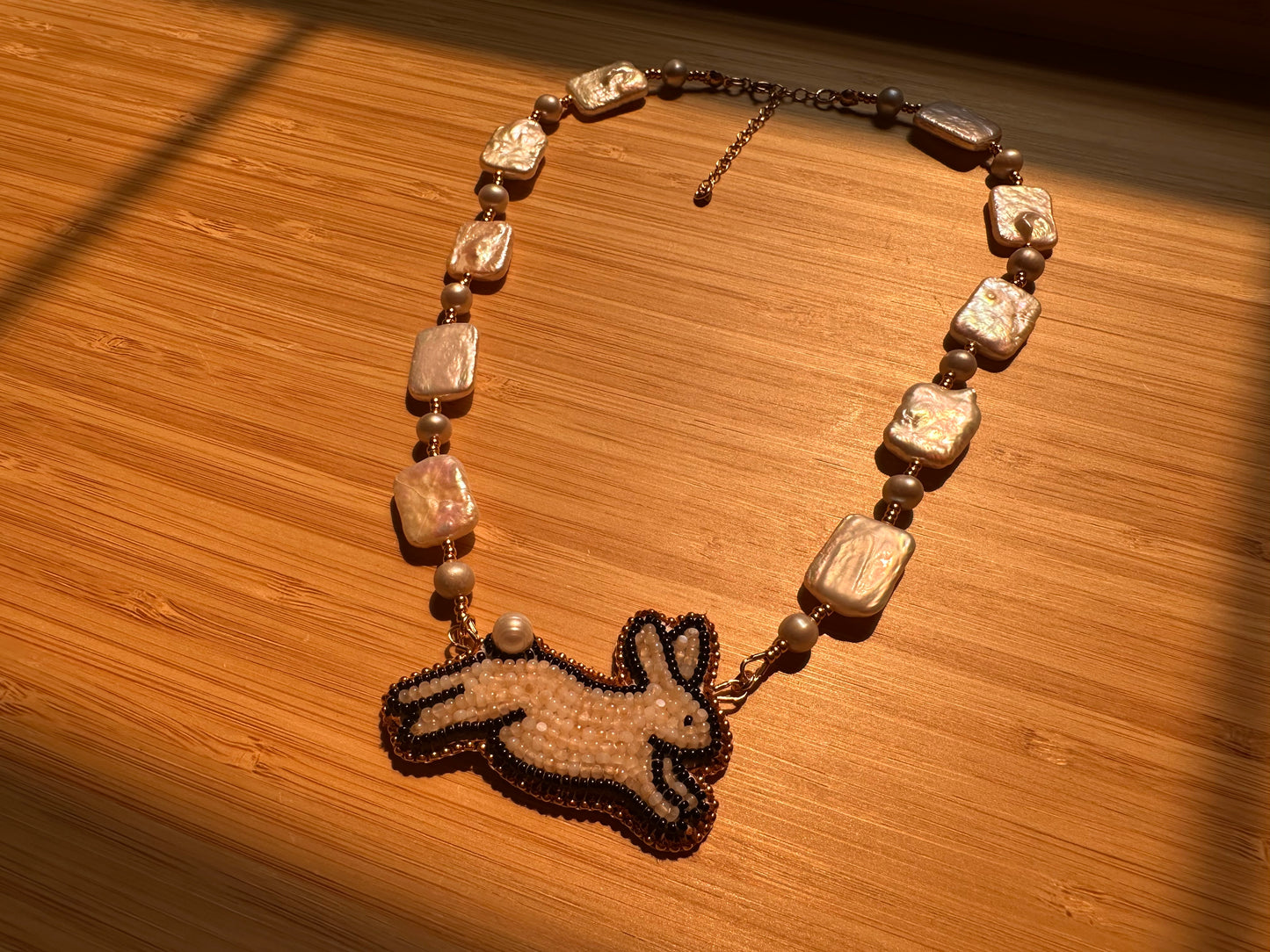 honey bunny necklace