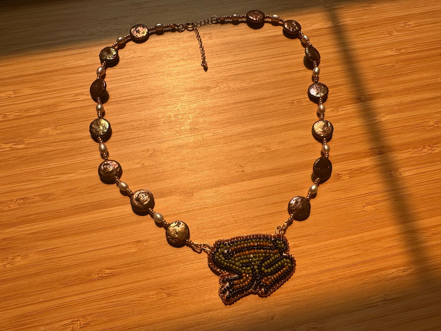frog necklace