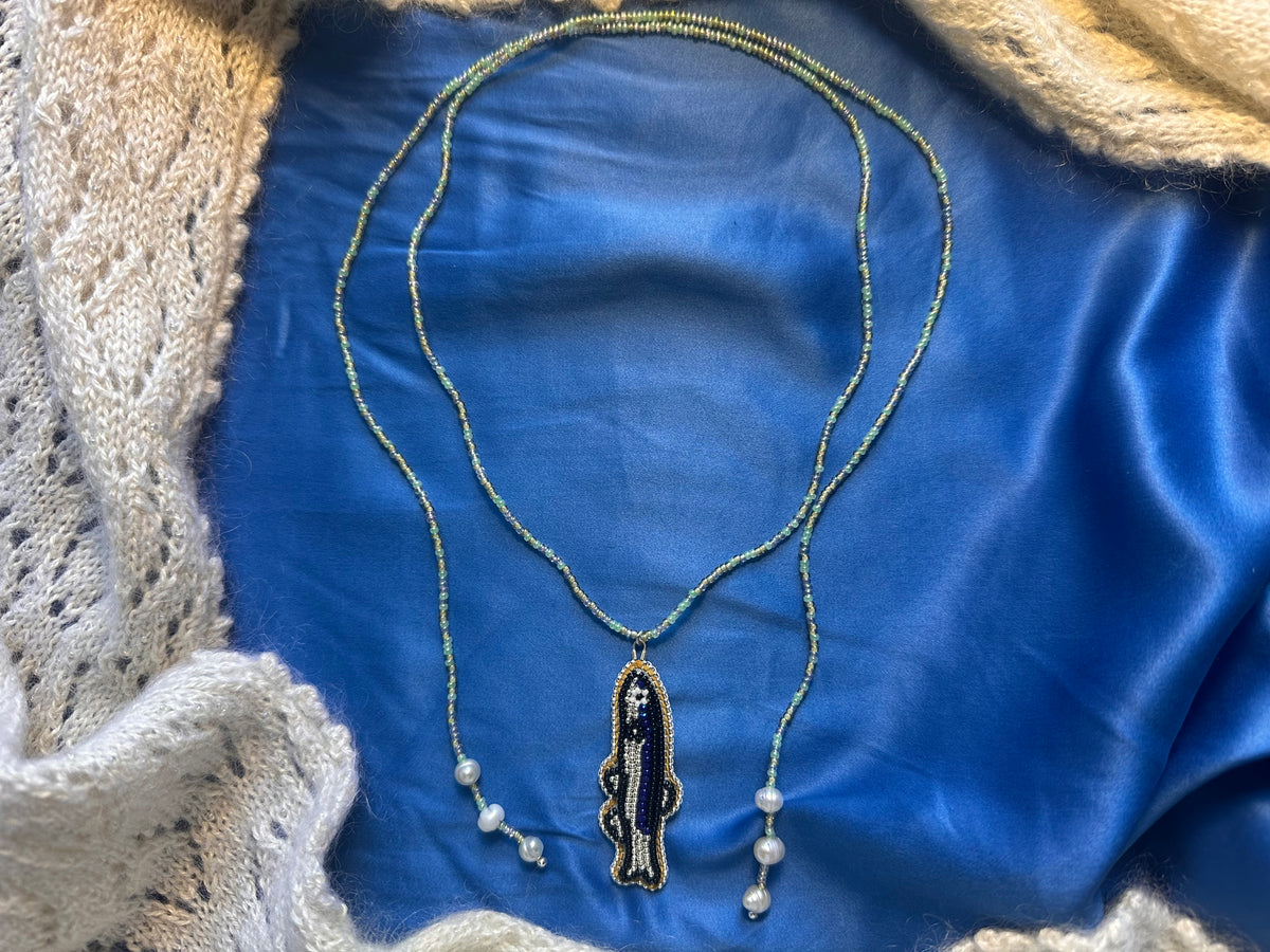 sardine lariat necklace