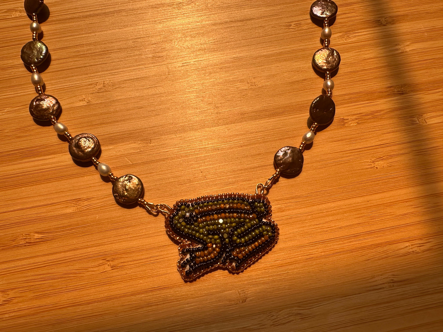 frog necklace