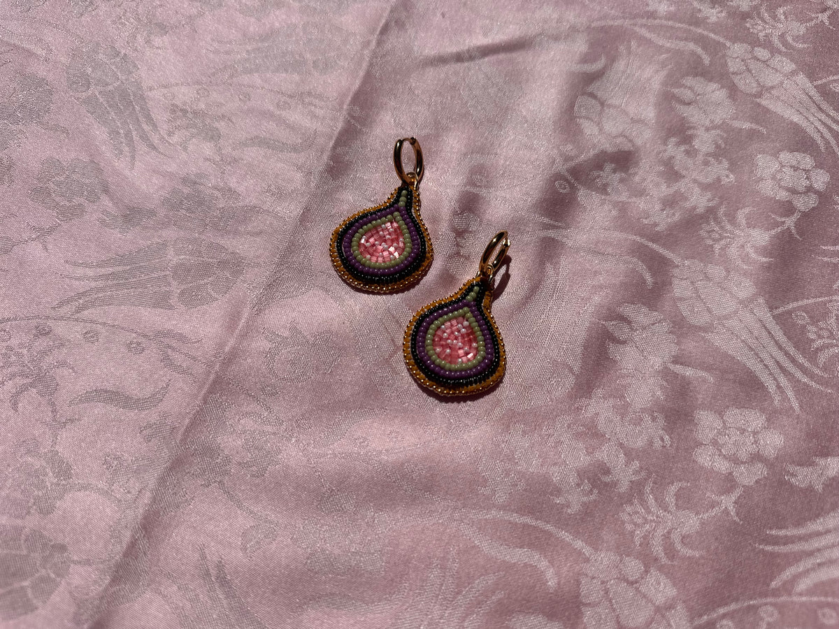 fig earrings