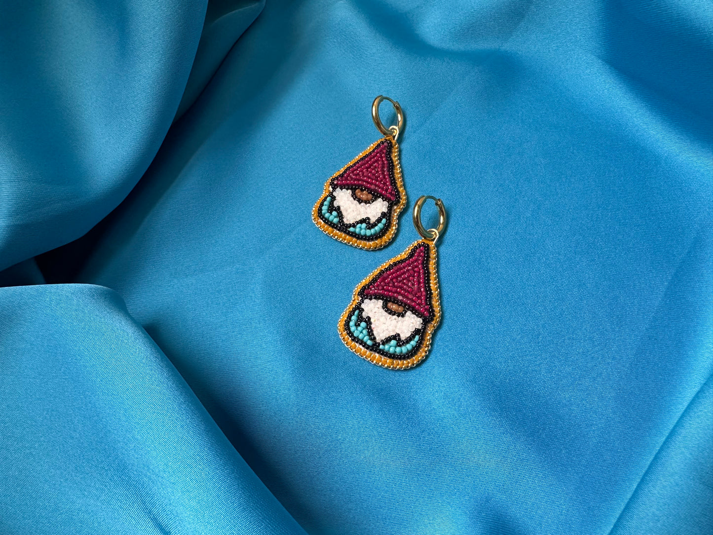 gnome earrings
