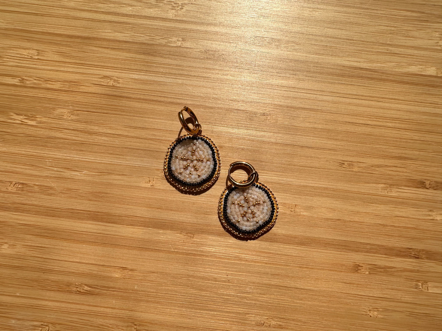 sand dollar earrings