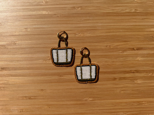tote bag earrings