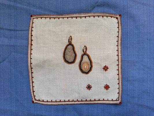 oyster earrings