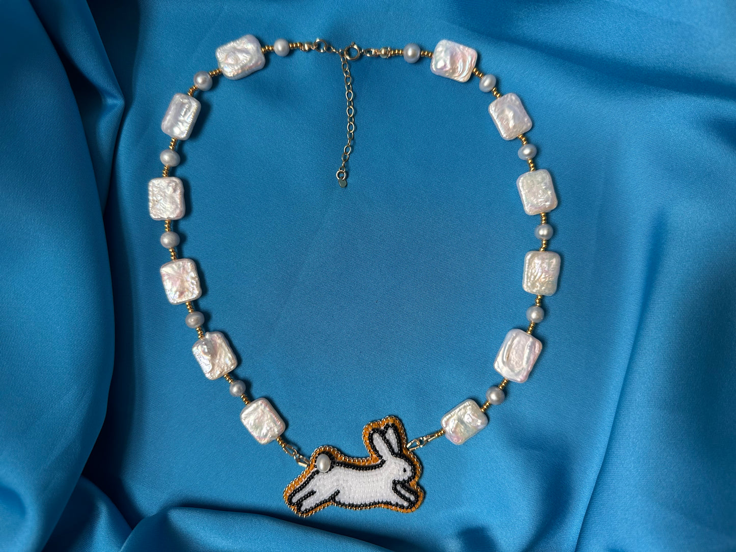 bunny necklace
