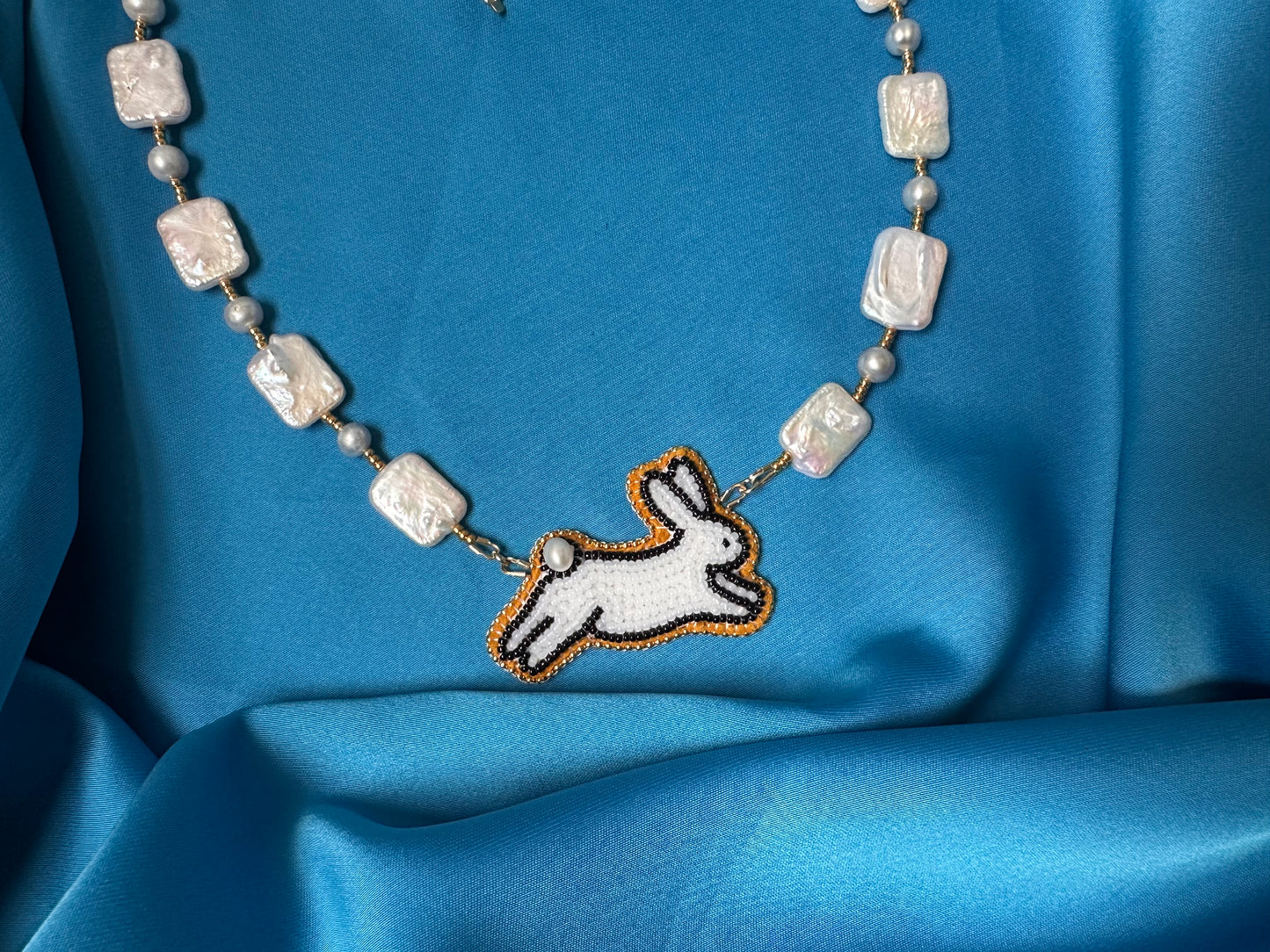 bunny necklace
