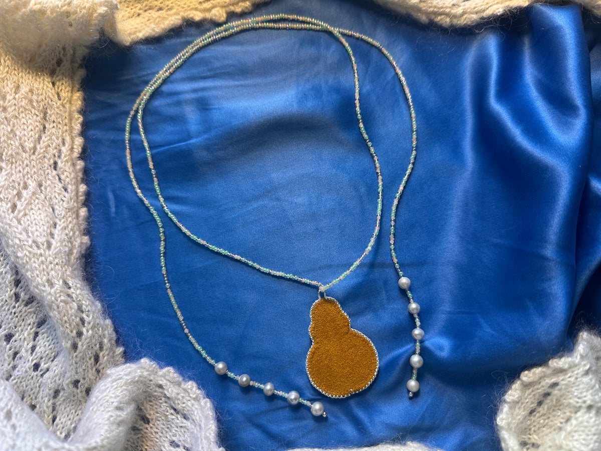potion bottle lariat necklace