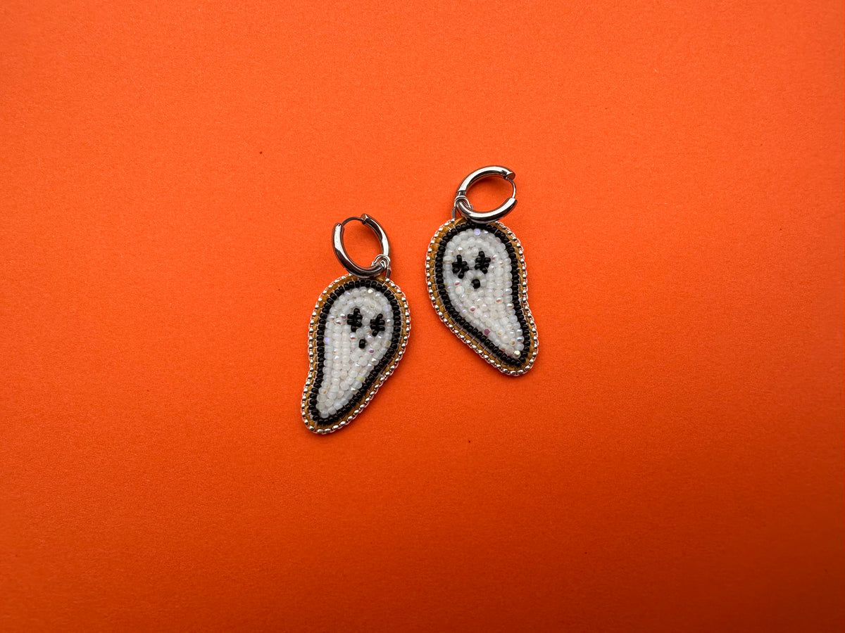 ghost earrings