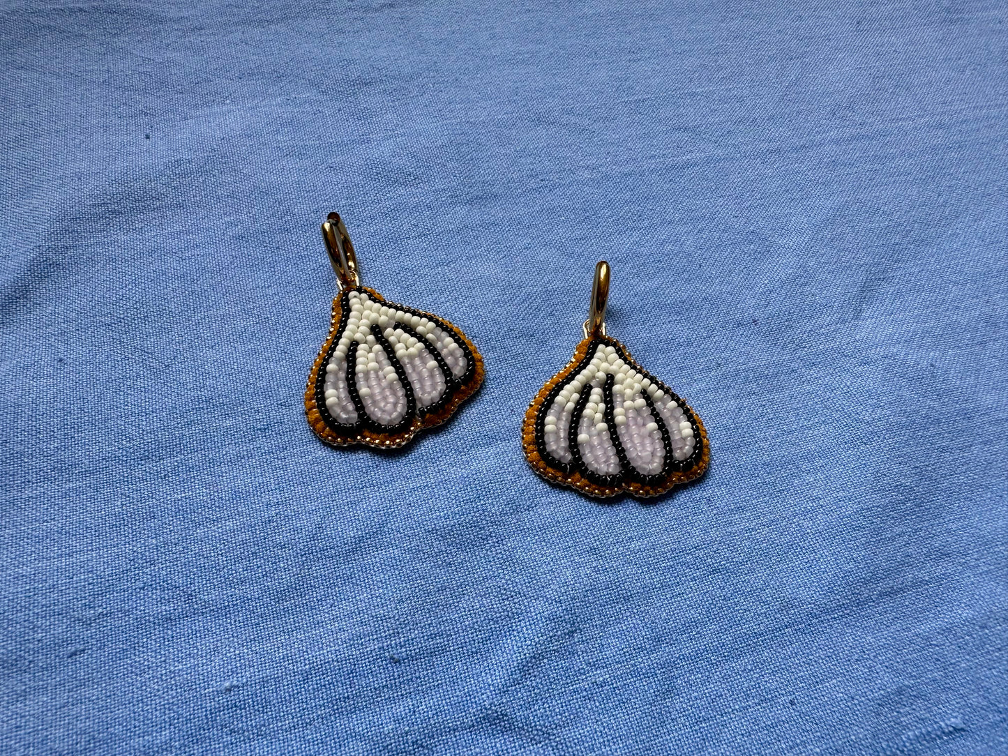 garlic earrings