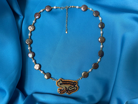 frog necklace