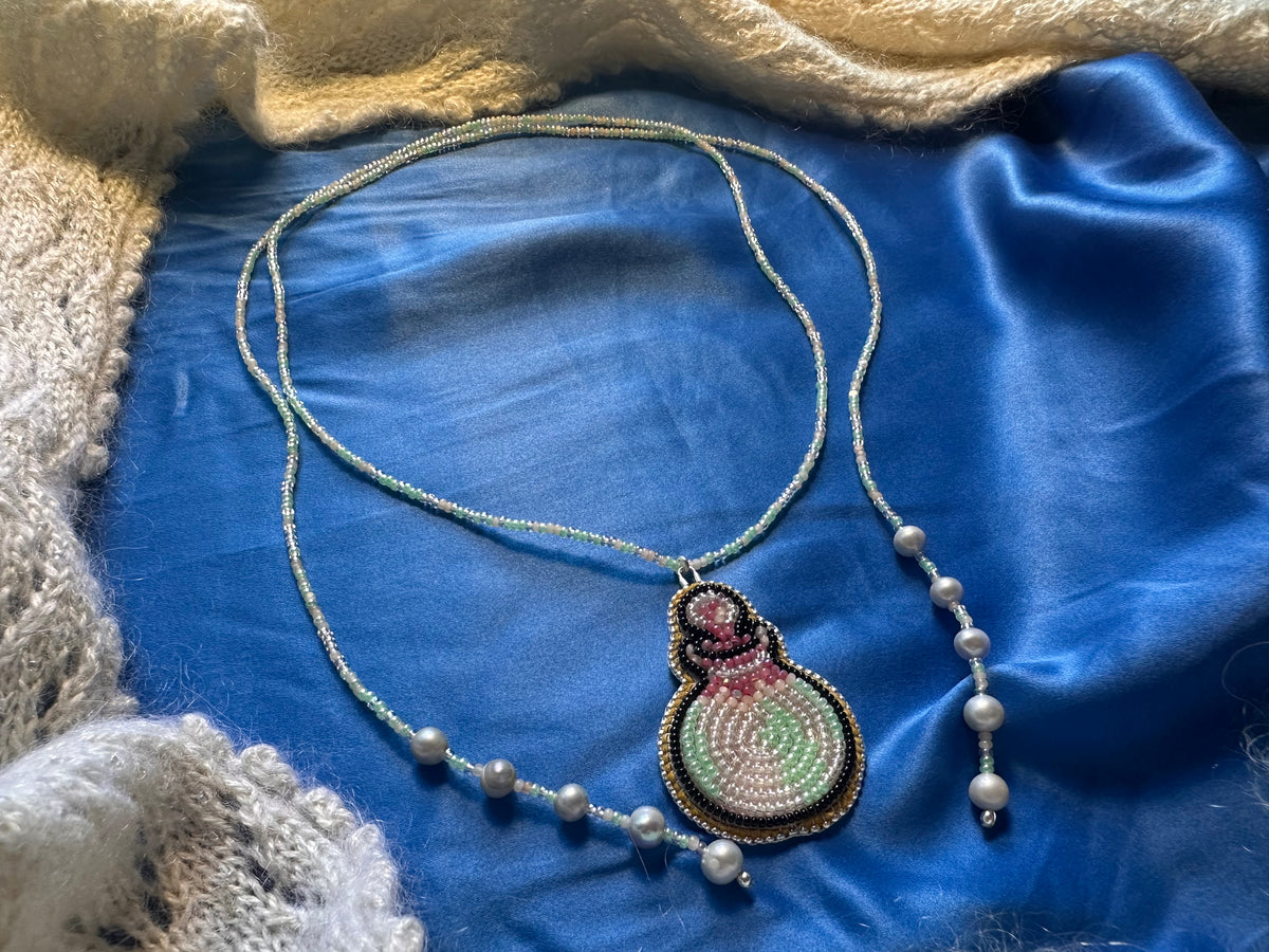 potion bottle lariat necklace