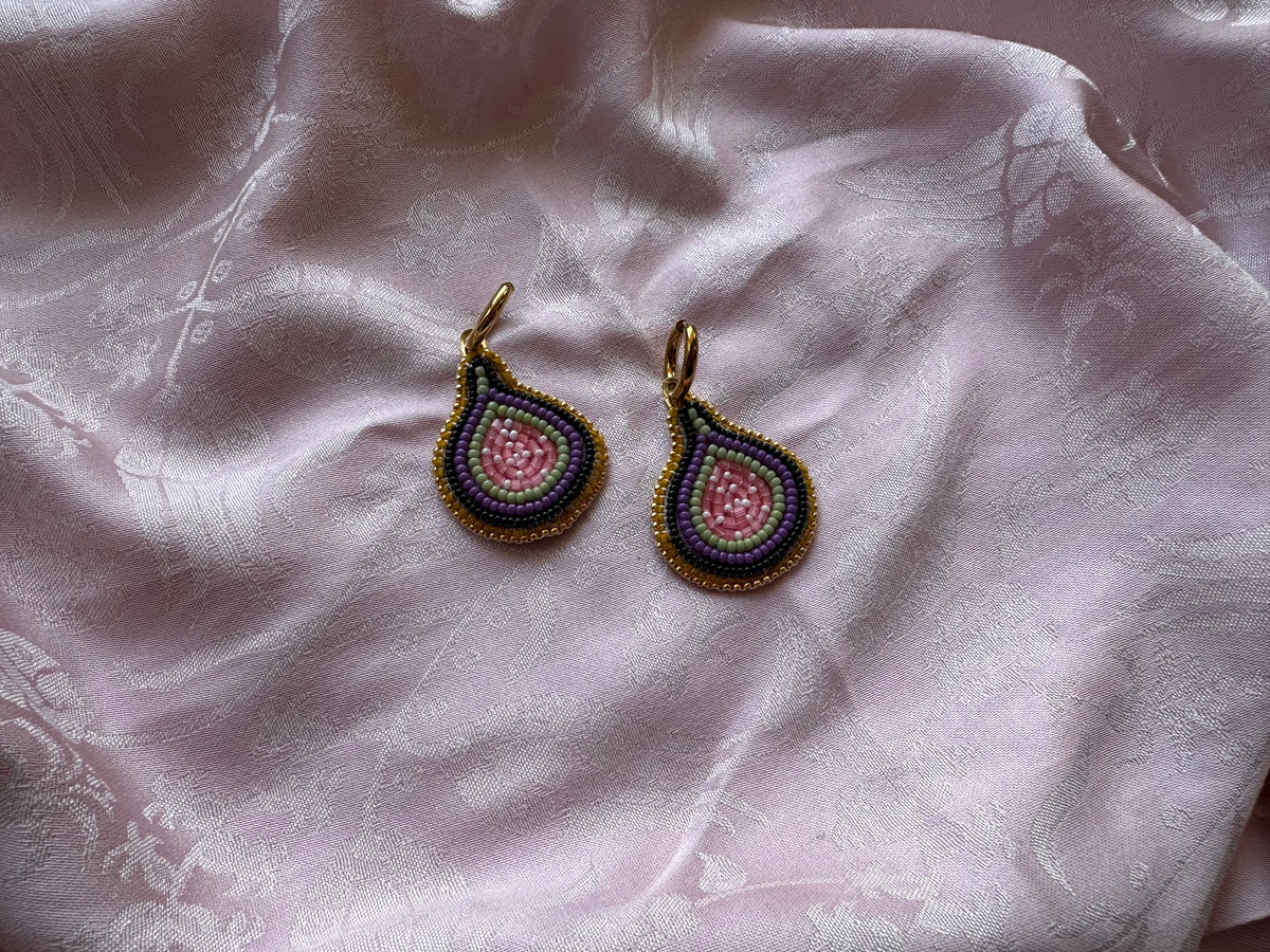 fig earrings