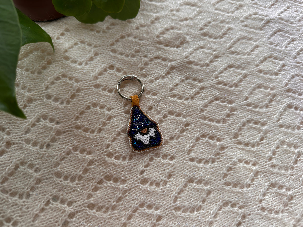 wizard keychain/bag charm