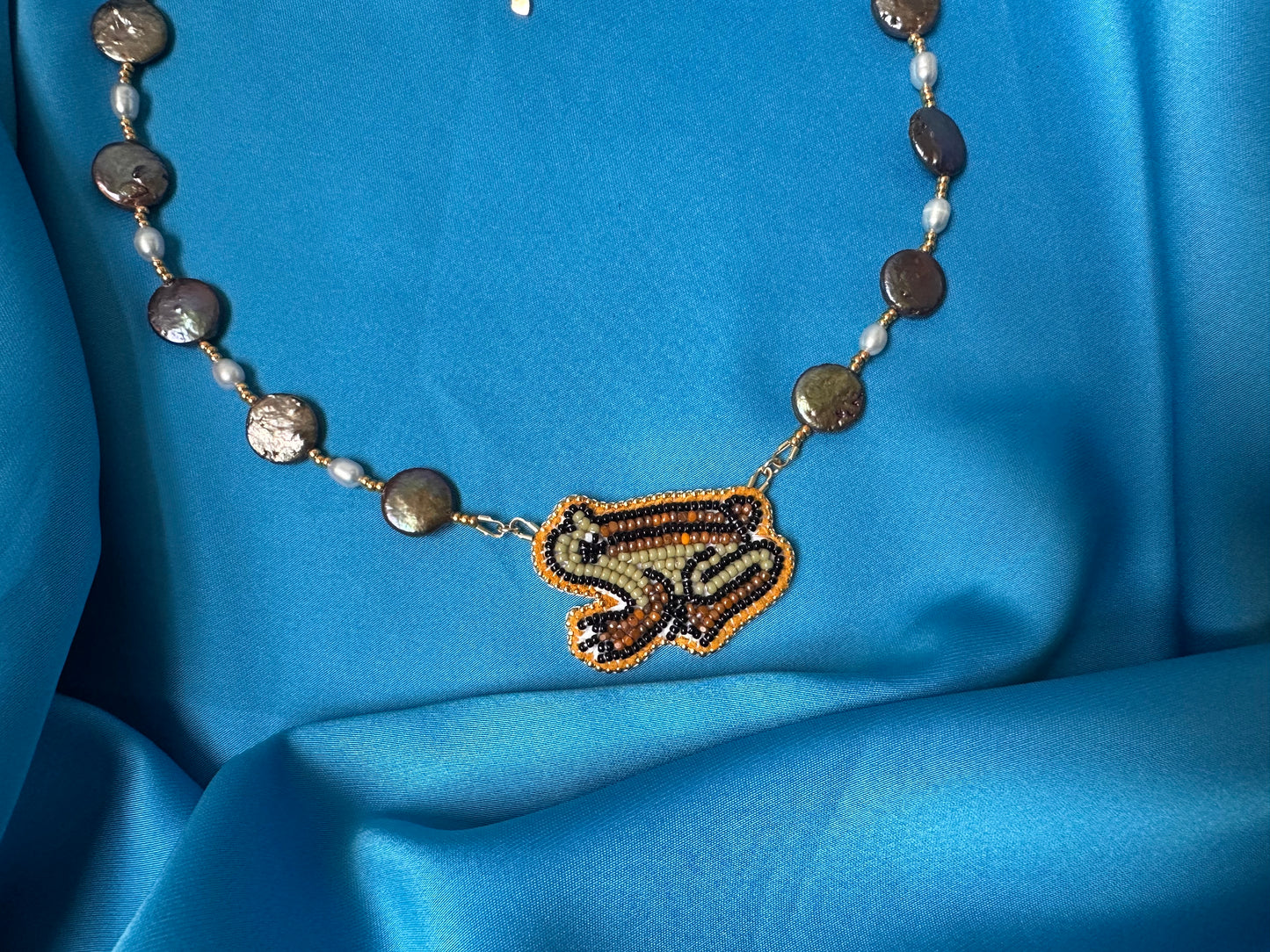 frog necklace