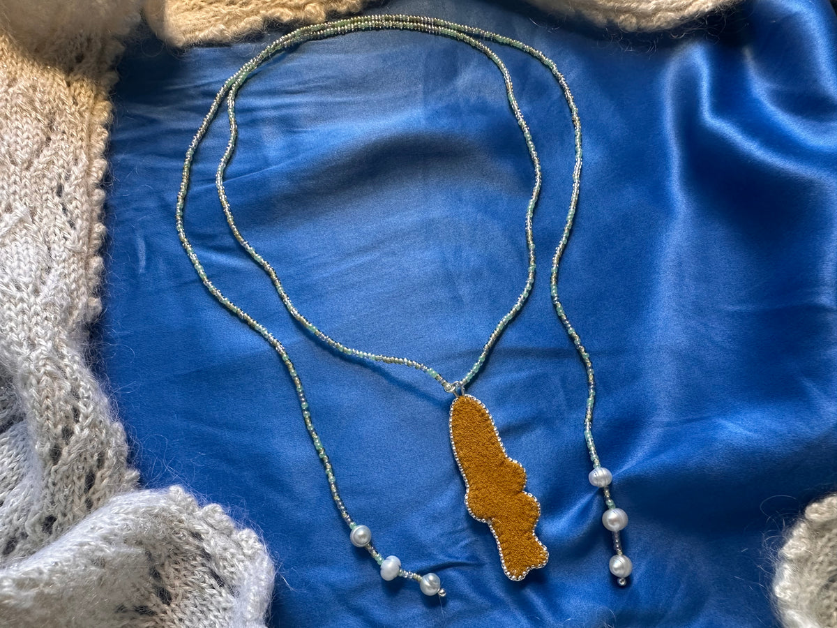 sardine lariat necklace