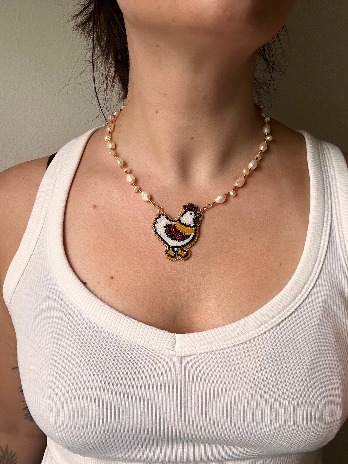 chicken necklace