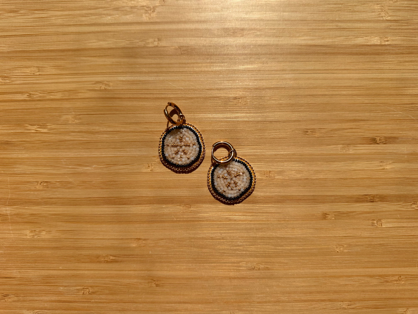 sand dollar earrings